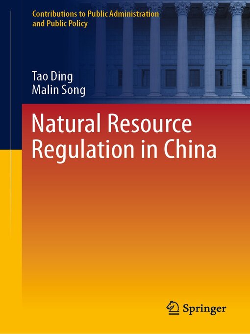 Title details for Natural Resource Regulation in China by Tao Ding - Available